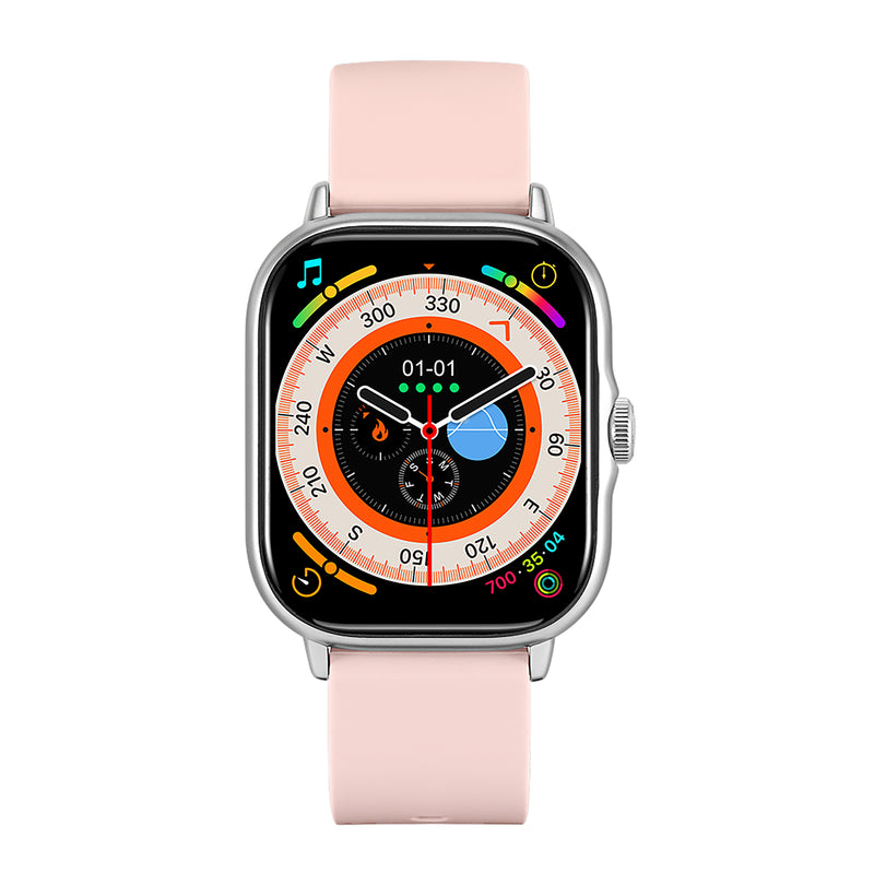 Smartwatch reloj inteligente | STF Kronos Station Plus | Pantalla TFT 2" Protección IP65 Rosa