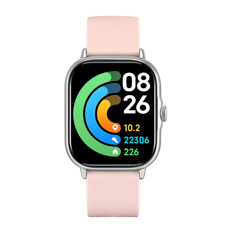 Smartwatch reloj inteligente | STF Kronos Station Plus | Pantalla TFT 2" Protección IP65 Rosa