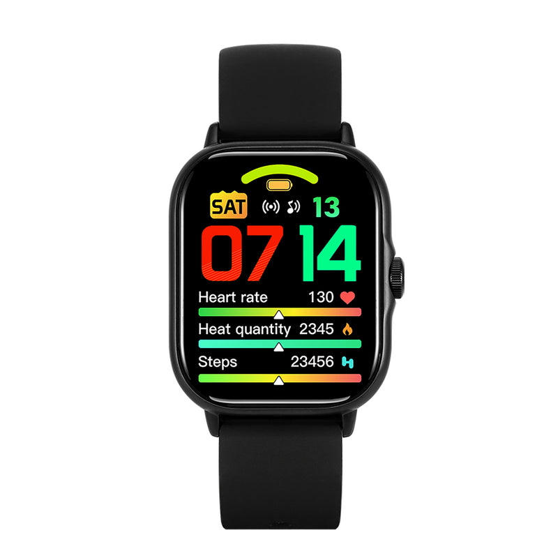 Smartwatch reloj inteligente | STF Kronos Station Plus | Pantalla TFT 2" Protección IP65 Negro