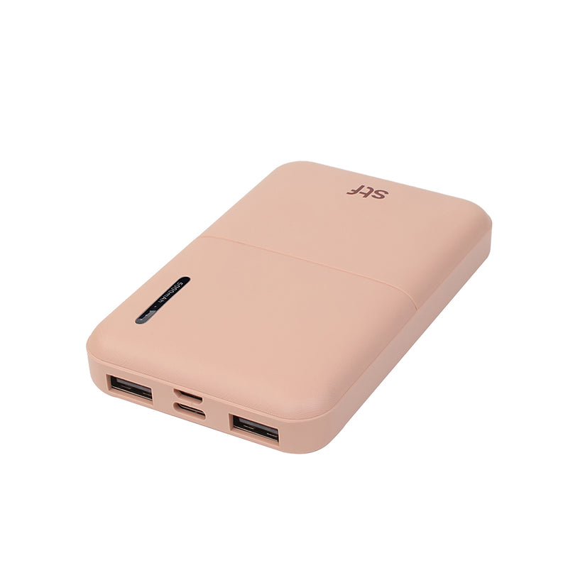 Bateria powerbank recargable 10W  | STF VIVA | 5,000 mAh rosa